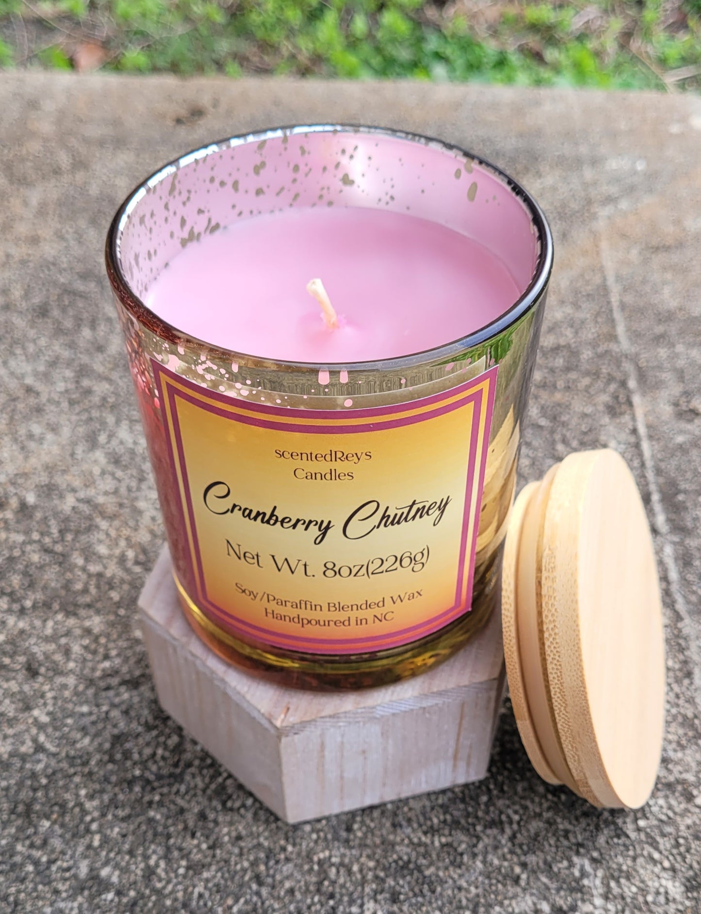 Cranberry Chutney Candle | scentedReys