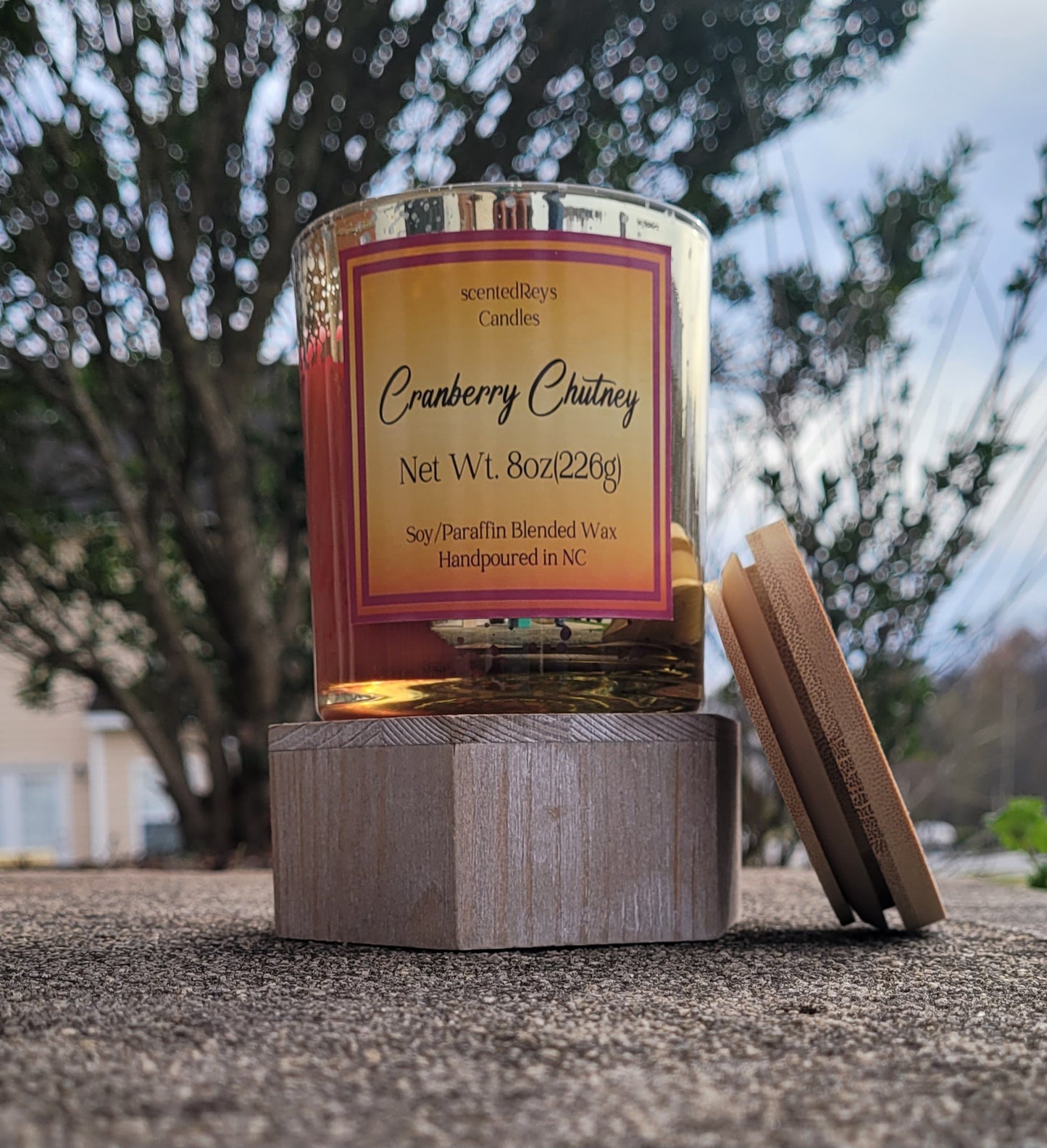 Cranberry Chutney Candle | scentedReys