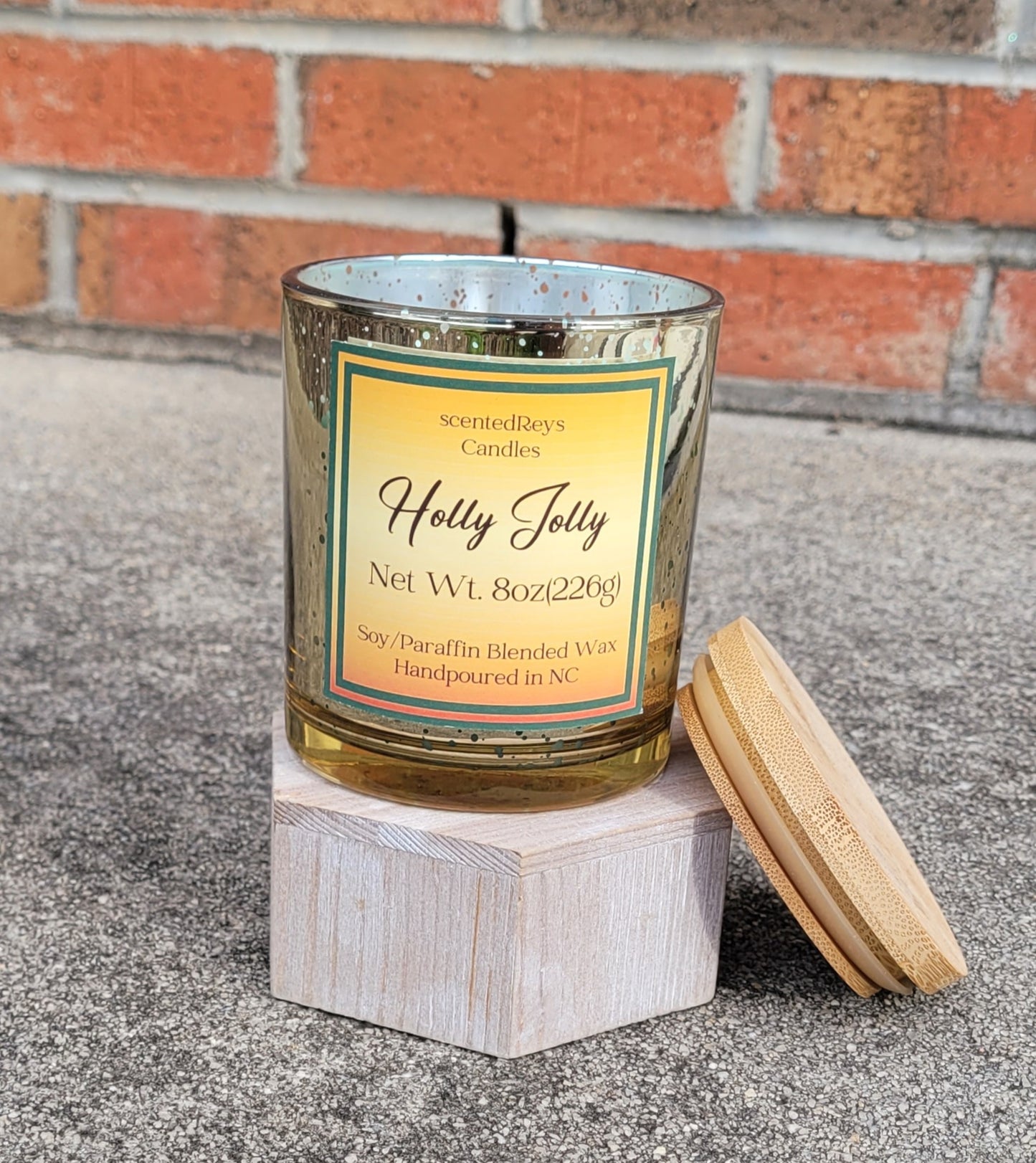 Holly Jolly Candle | scentedReys