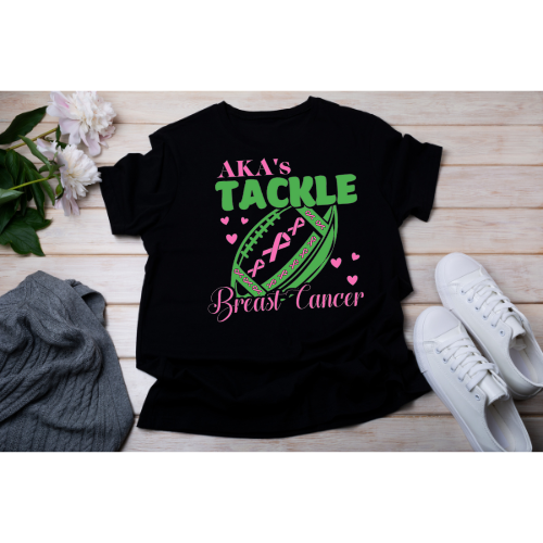 Tackle Breast Cancer Tshirt | CSG Creations